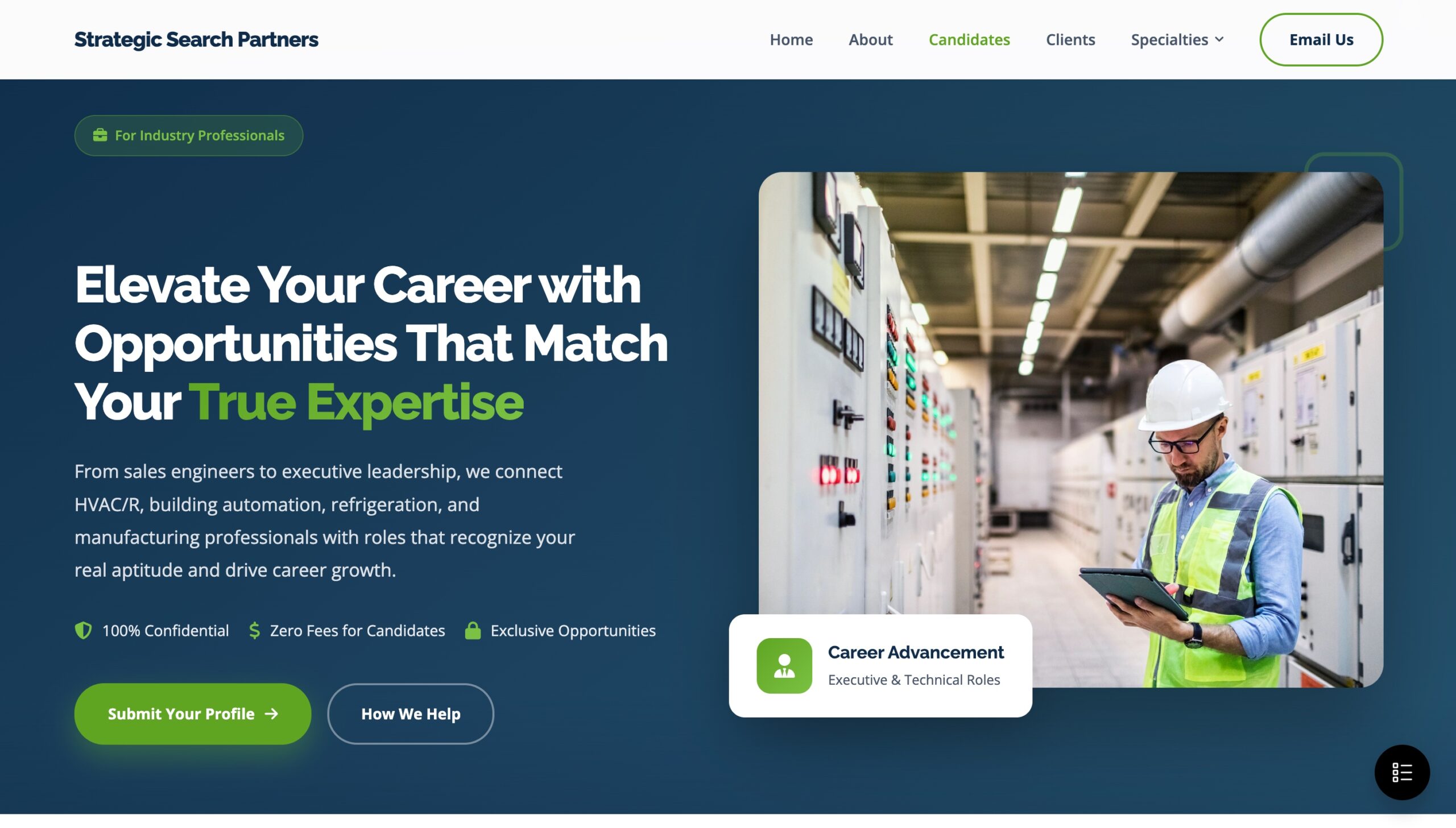 Candidate Form Design and Email Flow